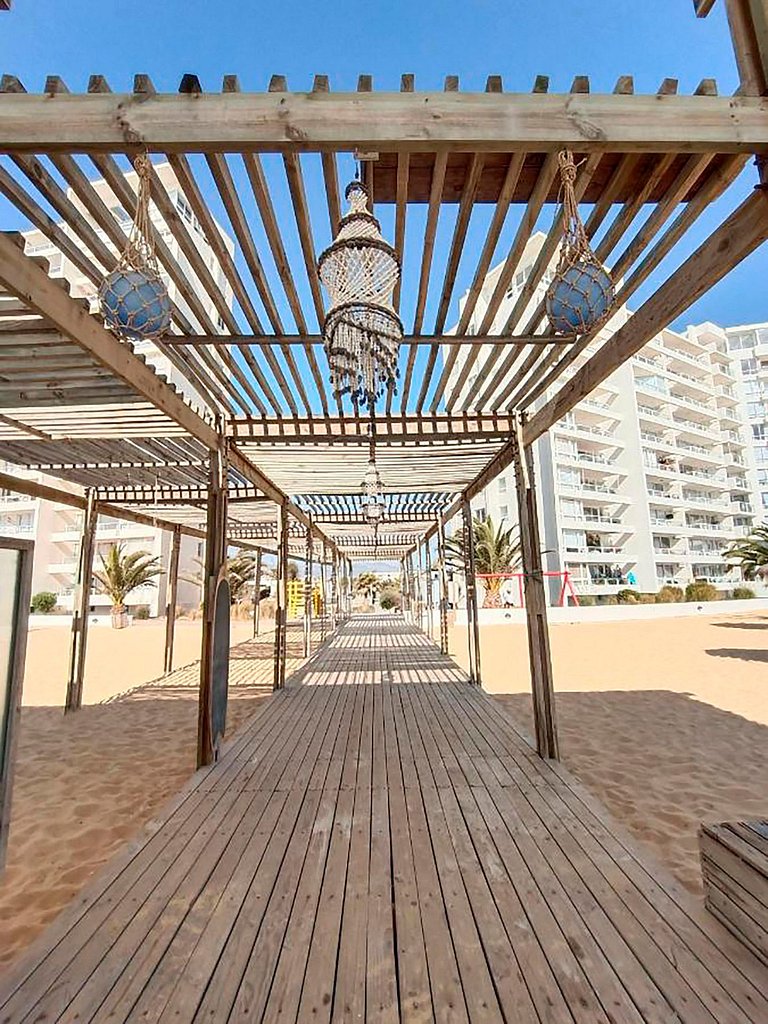 Estilo e espaço à beira-mar!