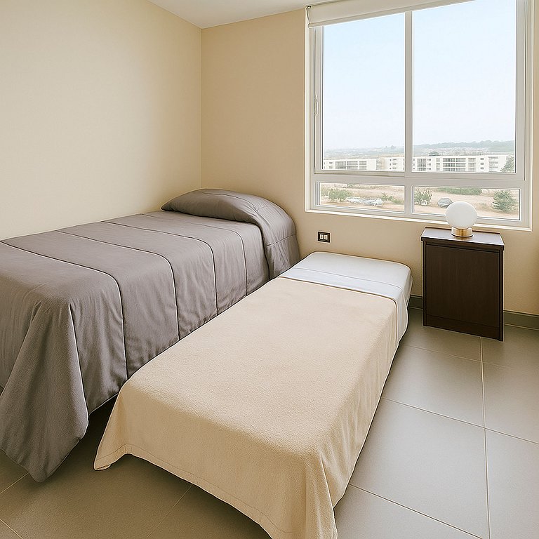 Estilo e espaço à beira-mar!