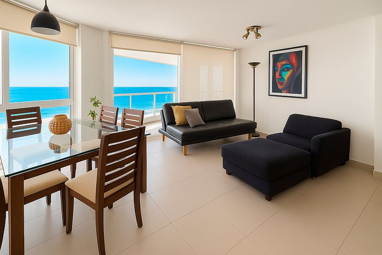 Smart Rentals - Estilo y espacio frente al mar