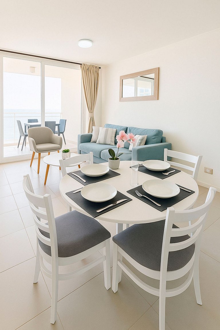 The magic of the sea every day from your terrace