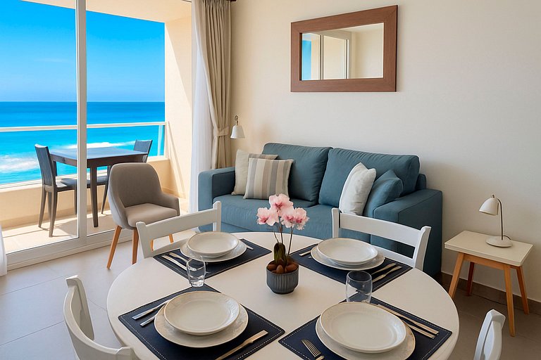 The magic of the sea every day from your terrace