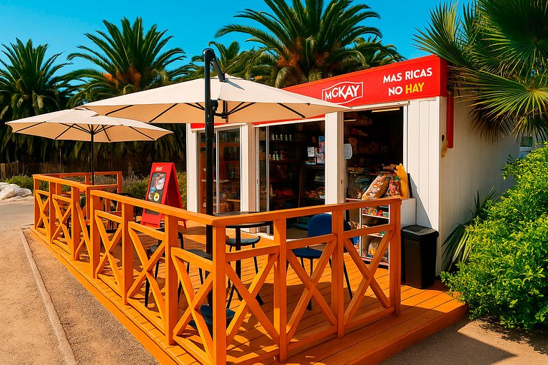 Calma, Mar e Espaço para Aproveitar a Laguna del Mar